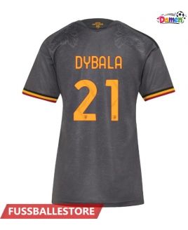 Günstige AS Roma Paulo Dybala #21 3rd trikot Damen 2026-27 Kurzarm